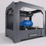 Replicated obsolete component made with on-demand spare parts 3D printing to reduce equipment downtime at Tronix3D.